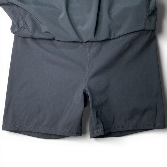 Sweaty Betty Swift Running Skort Black Size M Vented Athletic Shorts Gym Workout - Picture 9 of 15